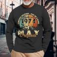 Mai 1974 Limited Edition 50 Jahren Mann Frau Spruch Langarmshirts Geschenke für alte Männer