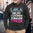 Malle Layla Sie Ist Schöner Jünger Geiler Layla Black S Langarmshirts Geschenke für alte Männer