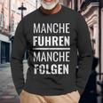 Manche Führen Manche Folgen For Rockers Langarmshirts Geschenke für alte Männer