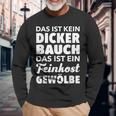 Männer Kein Dicker Bauch Feinkost Gewölbe Papaatertag Langarmshirts Geschenke für alte Männer