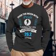 Marathon Support Husband 262 Miles Race Runner Long Sleeve T-Shirt Gifts for Old Men