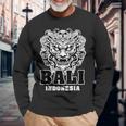Máscara Barong Cultura Balinesa Bali Indonesia Camiseta de manga larga Regalos para ancianos
