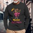 Master Splinters Pizza Long Sleeve T-Shirt Gifts for Old Men