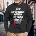 Mein Superherden Costume Ist In Der Wäig Celebration Langarmshirts Geschenke für alte Männer