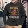 Merry Glizzmas -Christmas Glizy Matching Family Ugly Sweater Long Sleeve T-Shirt Gifts for Old Men