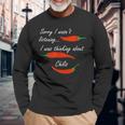 Mexican Food Chilis Saying Pepper Long Sleeve T-Shirt Gifts for Old Men