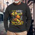 Michelangelo I've Got A Blackbelt In Awesome Long Sleeve T-Shirt Gifts for Old Men