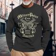 Military Police Corps Us Army Long Sleeve T-Shirt Gifts for Old Men