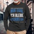 Mir Egal Ich Bleibe Bochum Fan Football Fan Club Langarmshirts Geschenke für alte Männer