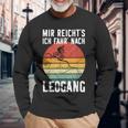 Mir Reicht's Ich Fahr' Nach Leogang Mountainbiking Mtb Langarmshirts Geschenke für alte Männer