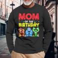 Mom And Dad Birthday Boy Gorilla Game Family Matching Long Sleeve T-Shirt Gifts for Old Men