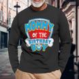 Mommy Of The Birthday Boy Dog Paw Family Matching Long Sleeve T-Shirt Gifts for Old Men