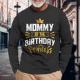 Mommy Of The Birthday Princess Party Bday Celebration Long Sleeve T-Shirt Gifts for Old Men