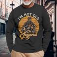 Motorrrad Papa Inintage Look Perfekt Füratertag Langarmshirts Geschenke für alte Männer