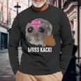 Muss Kacki Sad Hamster Meme Aus Dem Weg Muss Kacken Kaka Langarmshirts Geschenke für alte Männer