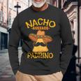 Nacho Average Padrino Godparent Godfather Cinco De Mayo Long Sleeve T-Shirt Gifts for Old Men