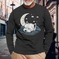 Napping Westie Pyjamas West Highland Terrier Sleeping Langarmshirts Geschenke für alte Männer
