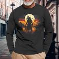 Native American Chief Tribes Culture Sacred Sioux Long Sleeve T-Shirt Gifts for Old Men