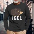 Nettes Igel Geschenk Für Jungen Oder Mädchen Langarmshirts Geschenke für alte Männer