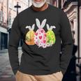 Niedliche Eier Ostern Tag Familie Matching Pyjama Ei Jagd Langarmshirts Geschenke für alte Männer
