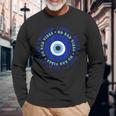 No Badibes Mauvais Œil Turc Mauvais Œil Nazar Mauvais Œil Grec T-shirt à manches longues Cadeaux pour les vieillards