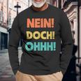 No Doch Ohhh Langarmshirts Geschenke für alte Männer