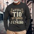 No Soy Solo El Tío Soy También El Padrino Camiseta de manga larga Regalos para ancianos