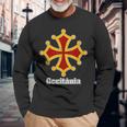 Occitanie Occitanie Occitania France Occitane T-shirt à manches longues Cadeaux pour les vieillards