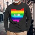 The Official Gay Pride Ohio Rainbow Long Sleeve T-Shirt Gifts for Old Men