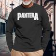 Official Pantera Logo Langarmshirts Geschenke für alte Männer