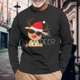 Oh Deer Reindeer Long Sleeve T-Shirt Gifts for Old Men