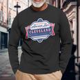 Ohio Pride Classic Cleveland Long Sleeve T-Shirt Gifts for Old Men
