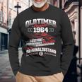 Oldtimer Baujahr 1964Intage Birthday Langarmshirts Geschenke für alte Männer