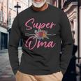 Oma Sprüche Super Oma Lustiges Langarmshirts Geschenke für alte Männer