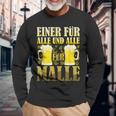 One For All And All For Malle S Langarmshirts Geschenke für alte Männer