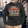 Padrino Nivel Padrino Desbloqueado Camiseta de manga larga Regalos para ancianos