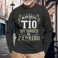 Padrino Regalo No Soy Solo El Tío Soy También El Padrino Camiseta de manga larga Regalos para ancianos