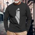 Palestina Libre Con Logotipo Palestine Falastini Camiseta de manga larga Regalos para ancianos