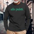 All Paletti – Bauch Voll Spaghetti X Livelife – 2 Sides Langarmshirts Geschenke für alte Männer