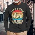 Papa & Sohn Papa & Sohn Familie Langarmshirts Geschenke für alte Männer