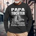 Papa & Tochter Beste Freunde Fürs Leben Partner Look Father's Day Langarmshirts Geschenke für alte Männer