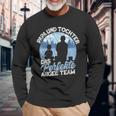 Papa & Tochter Das Perfekte Angel Team Fishing Fishing Fishing S Langarmshirts Geschenke für alte Männer