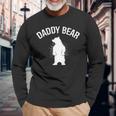 Papa Bär Daddy Bär Geschenke Füratertag Geburtstag Papa Langarmshirts Geschenke für alte Männer