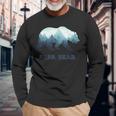 Papa Bear Wildlifeatertagsgeschenk Für Papa Papa Oder Dada Langarmshirts Geschenke für alte Männer