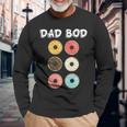 Papa Bod Lustige Donuts Langarmshirts Geschenke für alte Männer