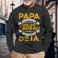 Papa Fête Des Pères Cadeau Homme Cadeau Papa Manche Longue T-shirt à manches longues Cadeaux pour les vieillards