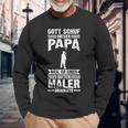 Papa Maler Langarmshirts Geschenke für alte Männer