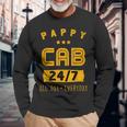 Papá Taxi Taxista Papá Conductor De Taxi Divertido Camiseta de manga larga Regalos para ancianos