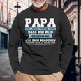 Papa Wir Liebe Dich So Sehr Papa Papa W S Langarmshirts Geschenke für alte Männer