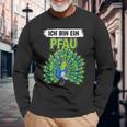 Peacock Vogel Sachen Ich Bin Ein Peacock Langarmshirts Geschenke für alte Männer